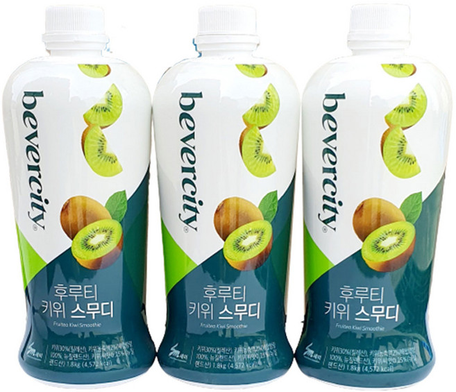 세미 후루티 키위스무디 원액 1.8kg, 3개