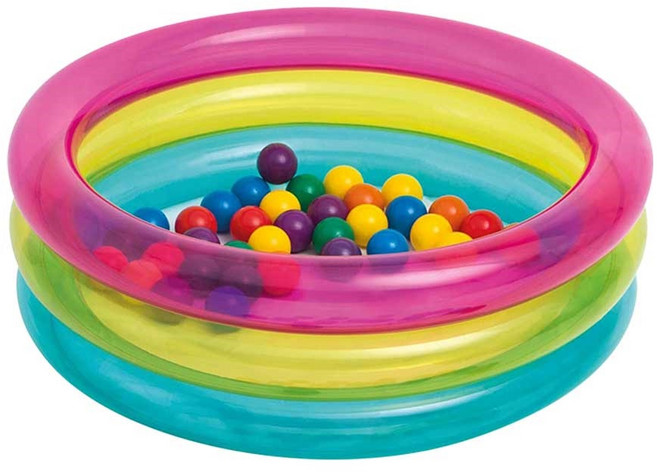 [정품 공식수입사]인텍스(INTEX) 유아용 볼풀 48674, 단품, 1개
