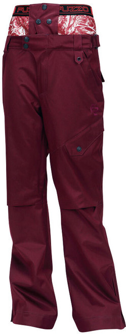 슬림핏 남성용 벤틸레이트 방풍 방수 스키 보드 하의 바지 팬츠 와인 FZ901-4