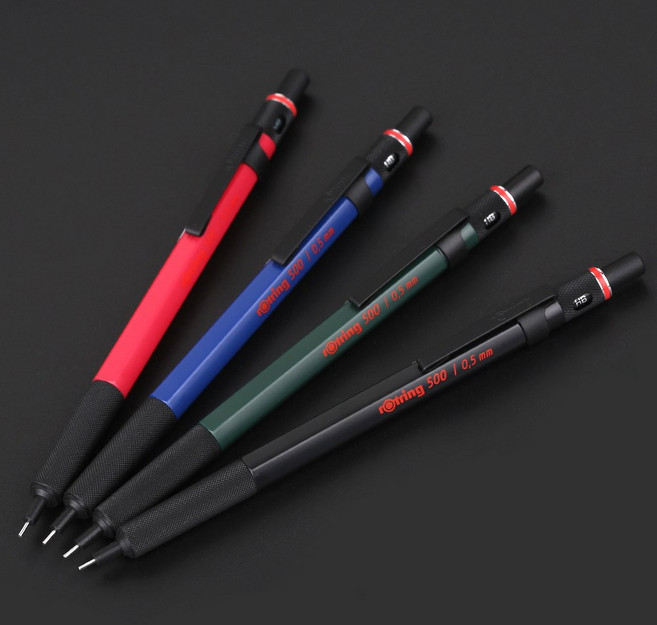 로트링 500 고급 샤프 각인 선물 이니셜 선물용, 그린 0.5mm, 선물포장 O