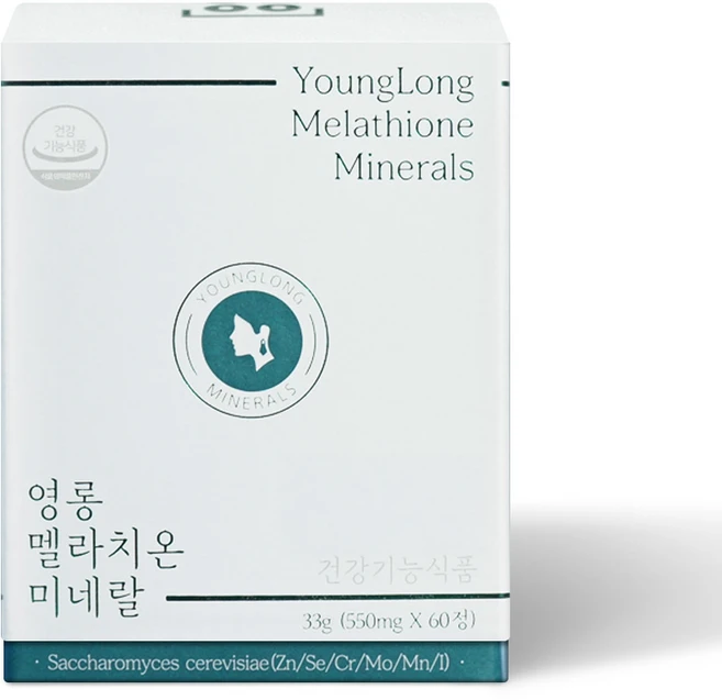 영롱 멜라치온 미네랄, 1개, 60정 - 쿠팡