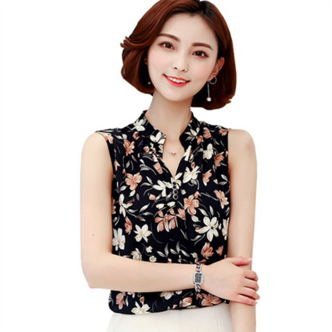 MOSAIRATION 여성용 캐주얼 순면 7부 소매 셔츠 레이스 장식 여름 브라우스 H12