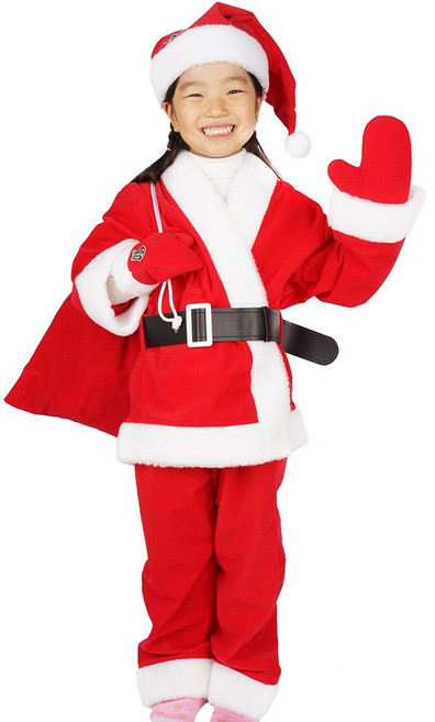 파티짱 산타복 아동 산타 세트