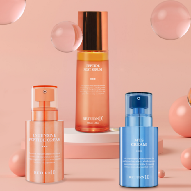 리턴10 펩타이드 MTS 3종 세트 리턴텐, 1세트
