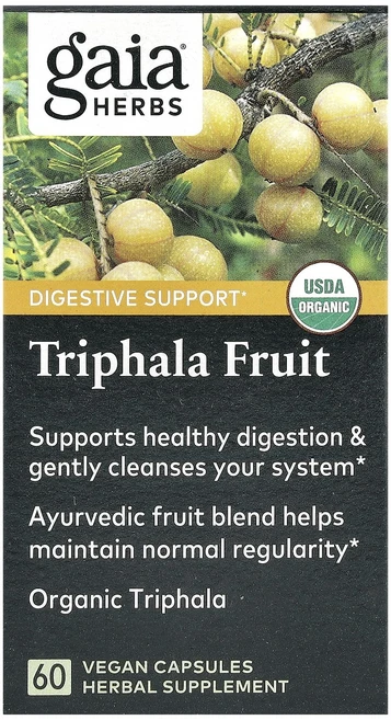 Gaia Herbs 트리팔라 열매 베지 캡슐 60개, 60정, 1개 - 쿠팡