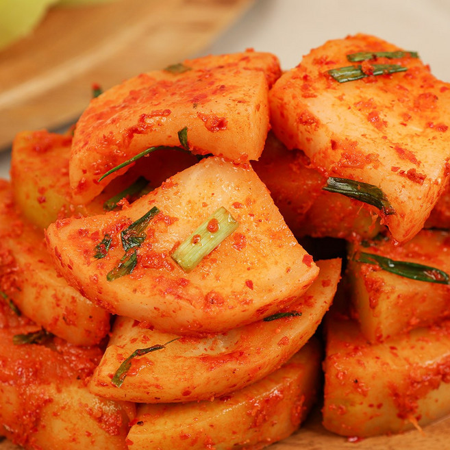 [미식한가] 맛깔찬 국내산 100% 전라도 함평 석박지 1kg, 1개