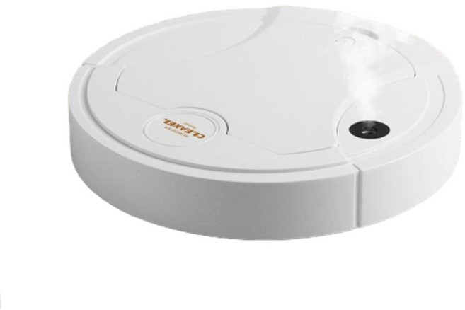 CLEANWEL 智慧掃地機器人 五合一噴霧吸塵器, K250A白色 五合一帶噴霧, 如圖所示