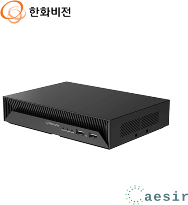 한화비전 XRN-426S-1T 4K 4채널 POE IP NVR 녹화기 1TB포함, 1개