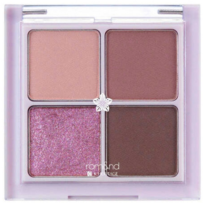 rom&nd 台灣公司貨 勝過眼皮眼影, N02 乾紫羅蘭, 1個