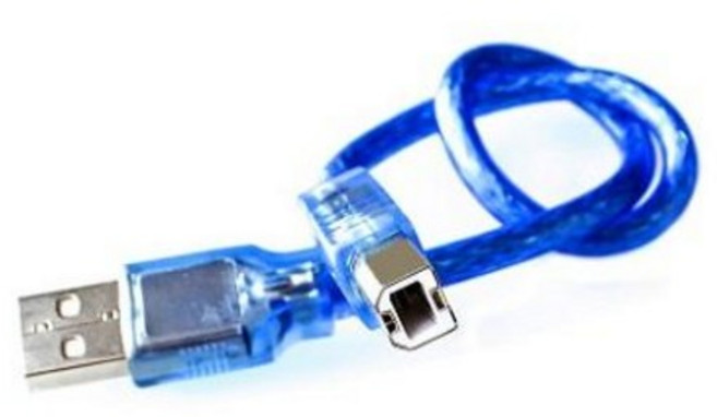 USB 2.0 AM-BM 0.3M 우노 케이블, 1개