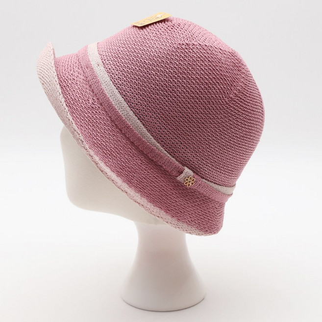 에스랑제이 엘루아 여성 나들이 중년 벙거지 버킷햇 모자