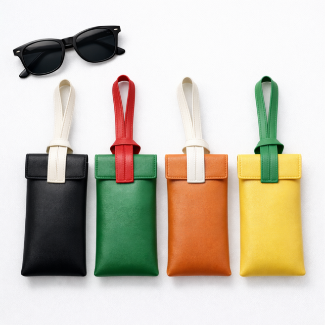 배르미 휴대용 선글라스 다용도 파우치