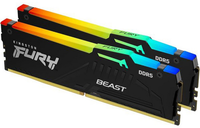 킹스톤 FURY RGB 32GB 고성능 메모리 KF560C30BBEA 32 6000MT/s DDR5