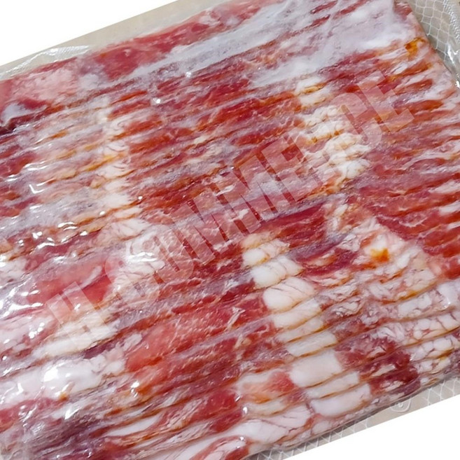 전지 베이컨 에쓰푸드 냉동 2.3mm 500g X 5 전문점용 즉석식품 안주 식당용 육가공