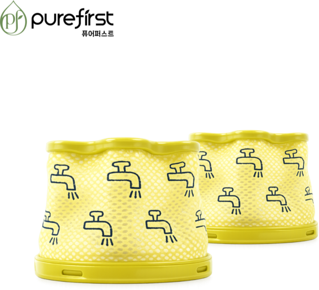 퓨어퍼스트 LG 코드제로 A9 A9S 프리필터 호환, 2개