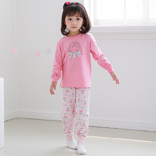 Cogibu 兒童有機棉睡衣家居服套裝組