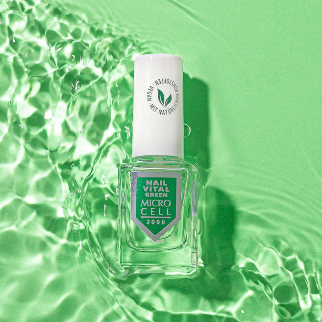 독일 마이크로셀 네일 바이탈 그린 비건 손톱강화제 손톱영양제, 1개, 12ml