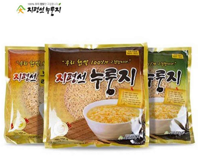 우리 햅쌀 100% / 고향의 가마솥 누룽지 맛 그대로 / 지평선 백미누룽지 150g, 10개