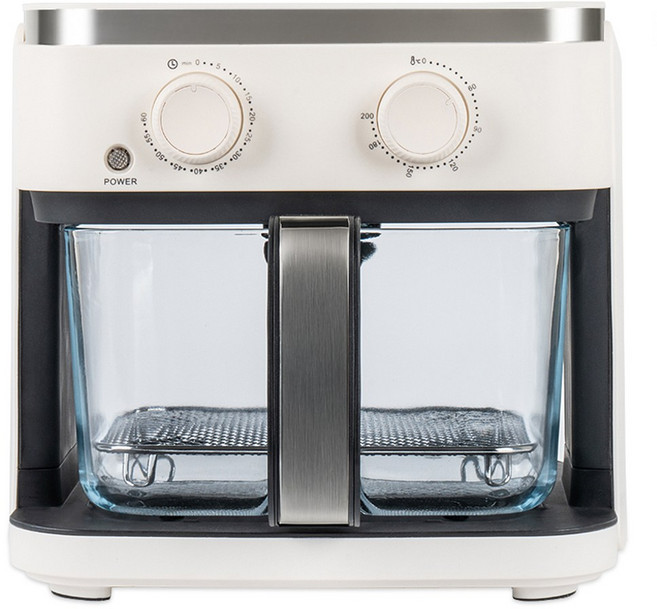 쿠비녹스 글라스 에어프라이어 5.5L 대용량 유리 에어프라이기, CX-252AF