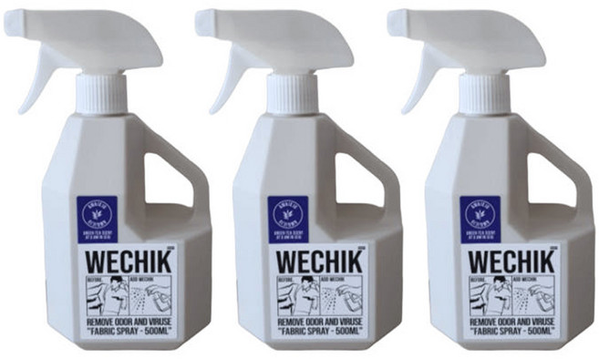 위칙 소독 섬유탈취제 본품, 500ml, 3개