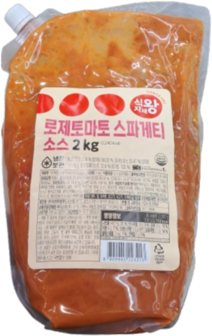 푸디스트 식자재왕 토마토 스파게티소스, 7개, 2kg