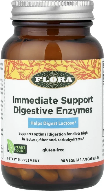 새해 첫좋은선물 Flora Immediate Support 소화 효소 베지 캡슐 90정 제대로 할인합니다, FloraImmediateSupport소화효소베지캡슐9, 1개 - 쿠팡