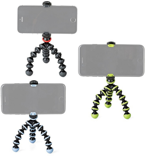 JOBY GorillaPod Mobile Mini 迷你金剛爪 相機專家 [公司貨], 黑色(JB55), 1個, 黑色(JB55)