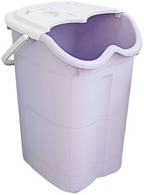 무탈 깊은 봄날 족욕 바스켓 족욕기 라벤더, 1개