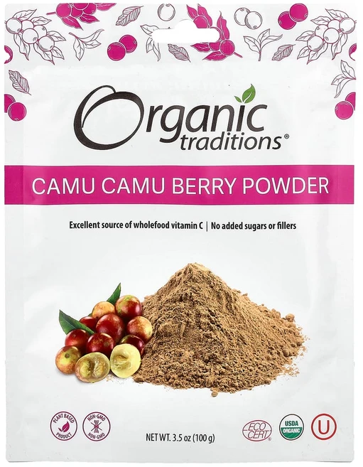 오가닉트레디션스 카무카무 베리 분말 100g(3.5oz), 100g, 1개 - 쿠팡
