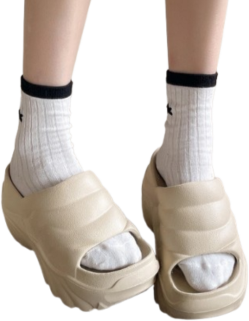 뜻밖에하루 키높이 슬리퍼 통굽 아쿠아 샌들