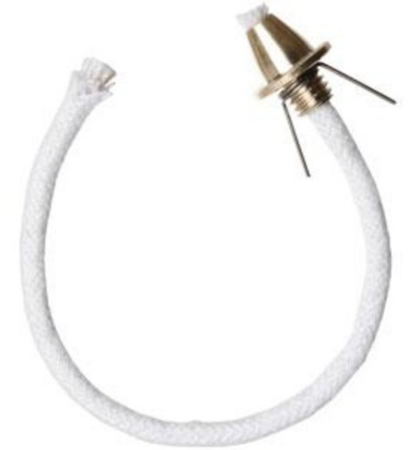 황동 탭 심지 13Cm 파라핀 오일 램프용, 1개