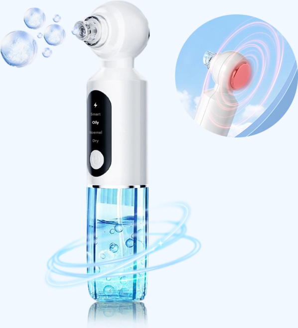 진공 피지 흡입기 항온 온찜질 피지 제거기 블랙헤드 압출기, 화이트