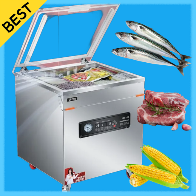 진공명인 업소용 초강력 진공포장기 탁상형 식품 육류 밀봉 압축기, k 580