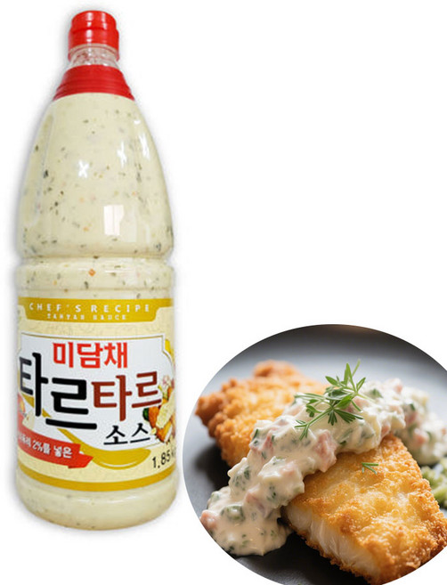 미담채 타르타르소스, 1.85kg, 1개