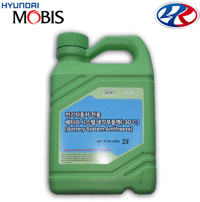전기차 부동액 현대 기아 모비스 순정 07100J2B21, 1개, 2L