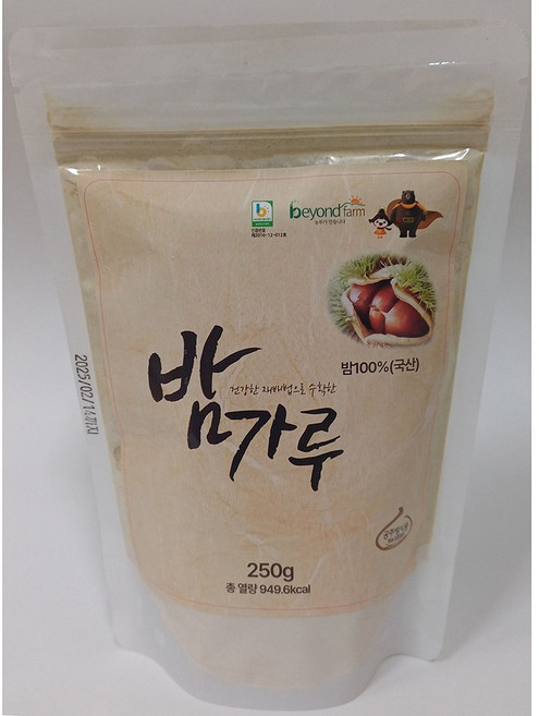 [공주밤식품] 100% 국산 밤가루 250g, 1개