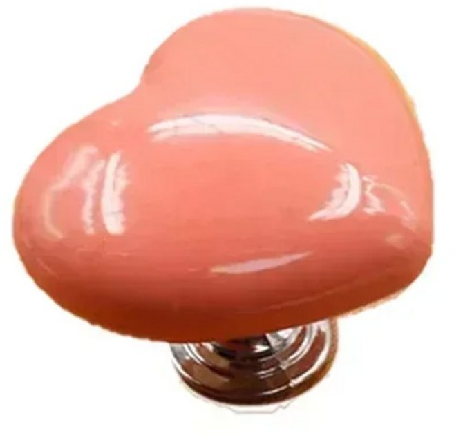 심장 모양 화장실 푸시 버튼 탱크 장식 욕실 스위치 사랑 압착기 네일 목욕 프레스 프로텍터, pink