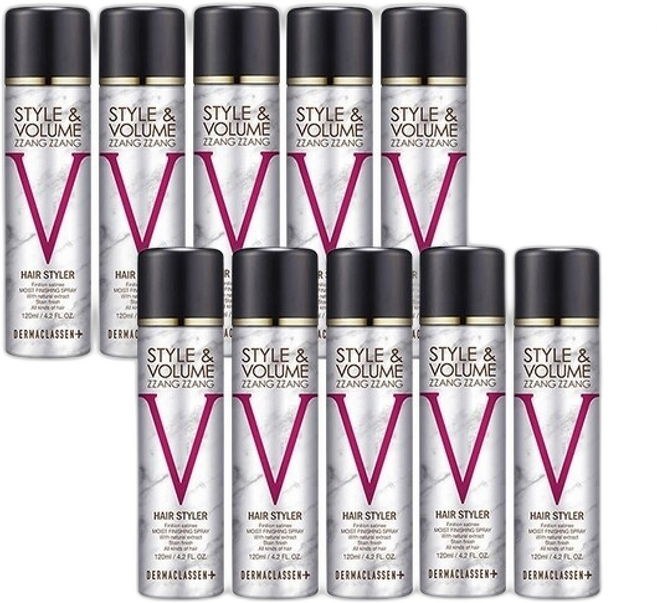 더마클라센 스타일앤 볼륨짱짱 흑채 스프레이 자연갈색 x10, 1개