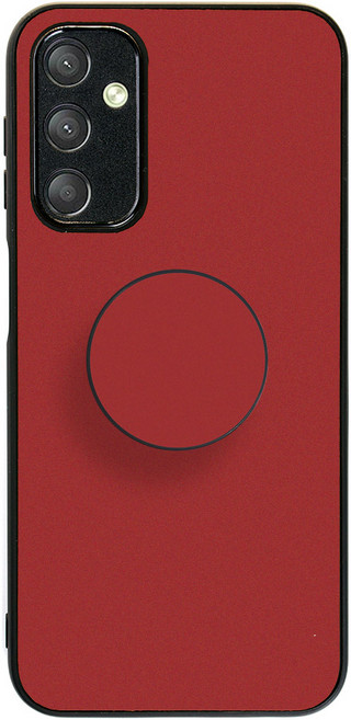 투유모바일 갤럭시 A35 5G 34색 감성 컬러 범퍼 케이스 + 동일색상 손잡이톡 세트 A356