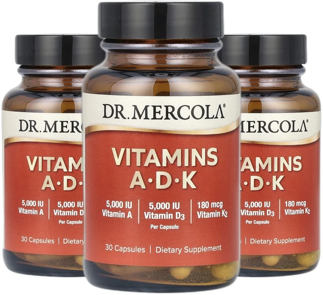 닥터머콜라 비타민K 비타민 A-D-K 캡슐 30정 2+1, 3개, 30회분 - 쿠팡