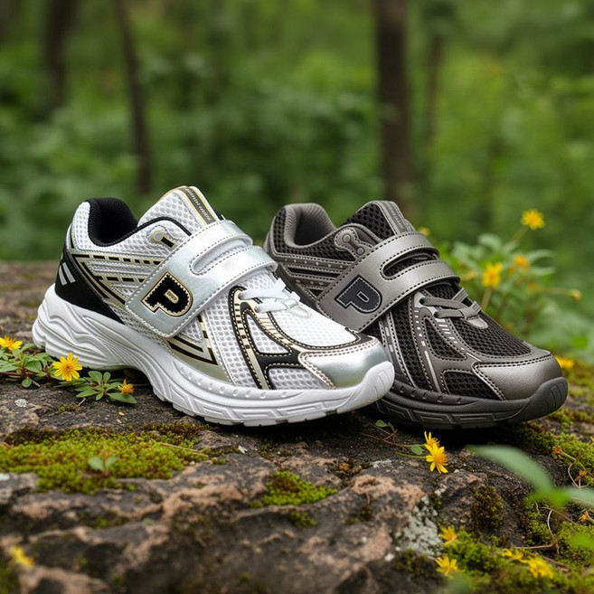 페이퍼플레인키즈 아동 운동화 키즈 주니어 신발 여아 남아 어린이 찍찍이 벨크로 슈즈 초등 유아 학생 아동화 런닝화