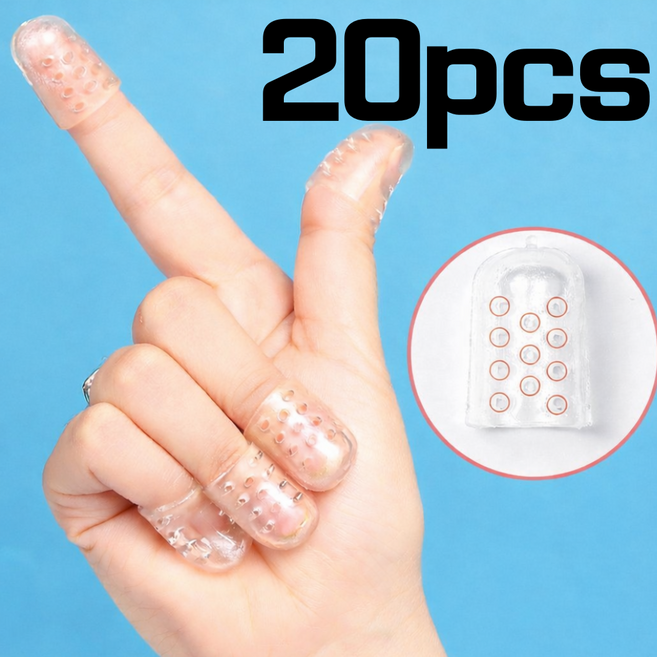 씨제이이 습관왕 손톱 물어뜯기 방지 골무, 20개