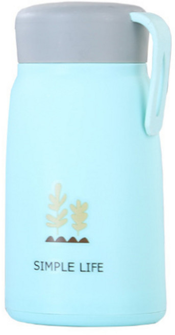 아이디어 큐트 토끼 텀블러 작은 Q컵 ins 귀여운 광고 물컵 밀기 선물 유리컵, 녹색, 301-400Ml, 1개