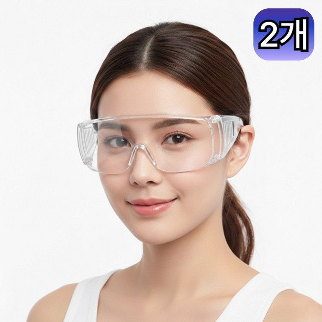 베로츠 안전한 투명고글 방수 워터밤, 2개, 투명