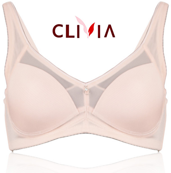 크리비아 여자속옷 쿨 인견 무빙 풀컵 몰드 노와이어 브라 1787AB