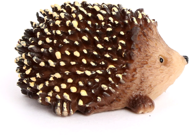 제트피규어 고슴도치 피규어 동물 농장 장난감 모형, 1개