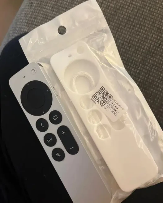애플 TV 4K 2 세대 Siri 원격 Shockproof Anti-slip 소프트 케이스 보호 커버에 실리콘, 01 white