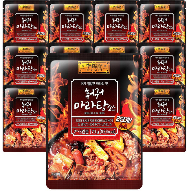 이금기 훠궈마라탕소스 2단계 70g 12개
