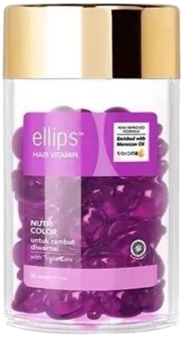 엘립스 헤어에센스 비타민 오일 누트리 컬러 위드 트리플 케어, 1개, 50ml