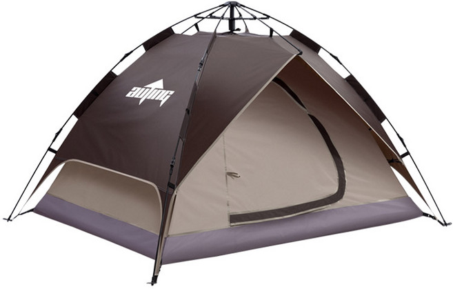 연필트리 텐트 팝업텐트 원터치텐트 자동텐트 피크닉텐트 그늘막텐트, 2in1오토텐트_딥그레이, 5-6인용